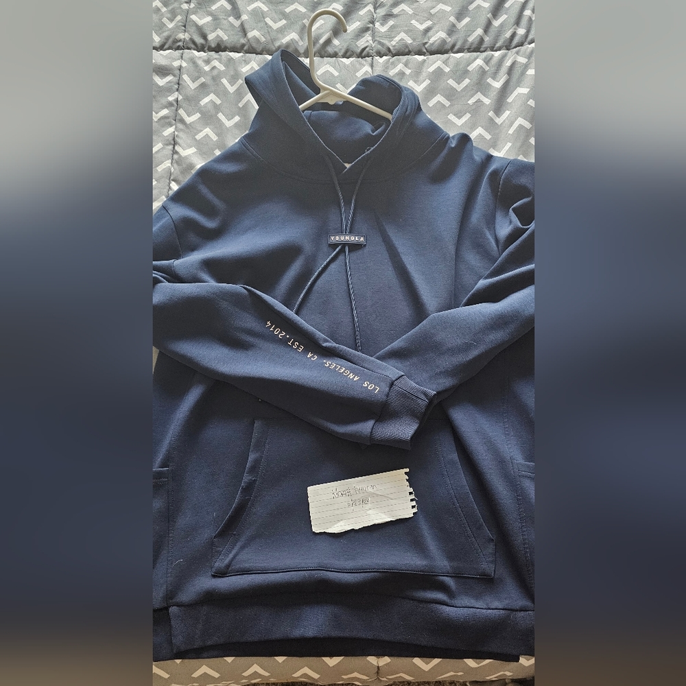 YoungLA Navy Hoodie
